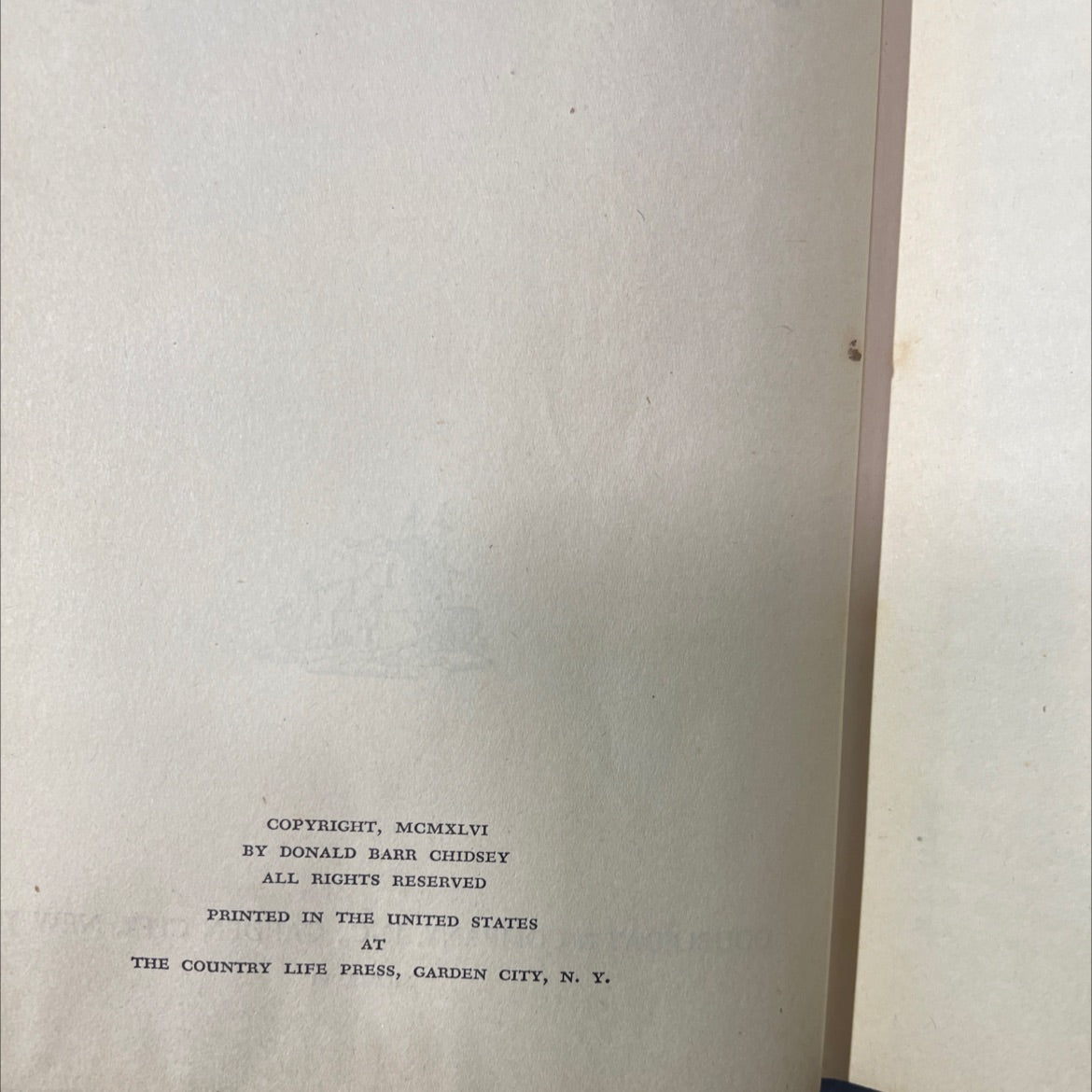 panama passage book, by donald barr chidsey, 1946 Hardcover image 3