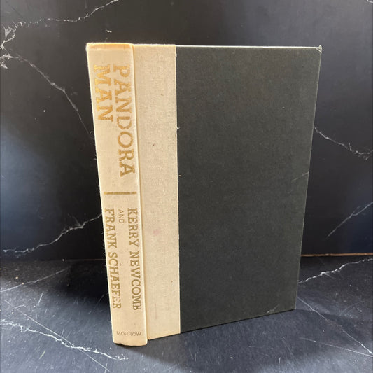 pandora man book, by kerry newcomb and frank schaefer, 1979 Hardcover image 1