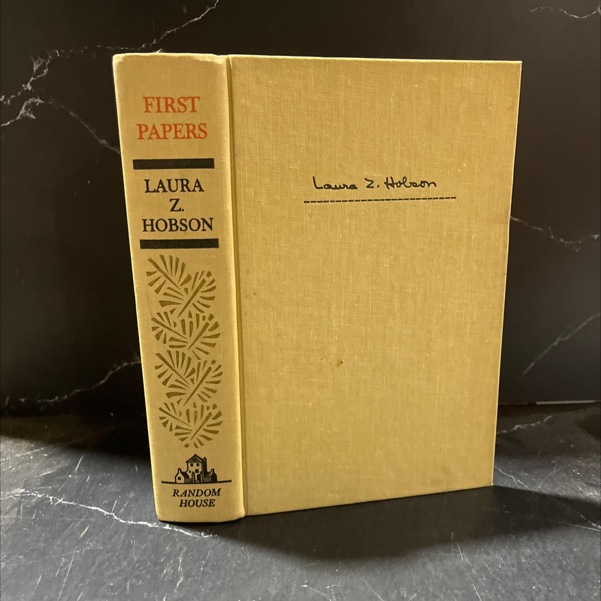papers book, by laura z. hobson, 1964 Hardcover image 1