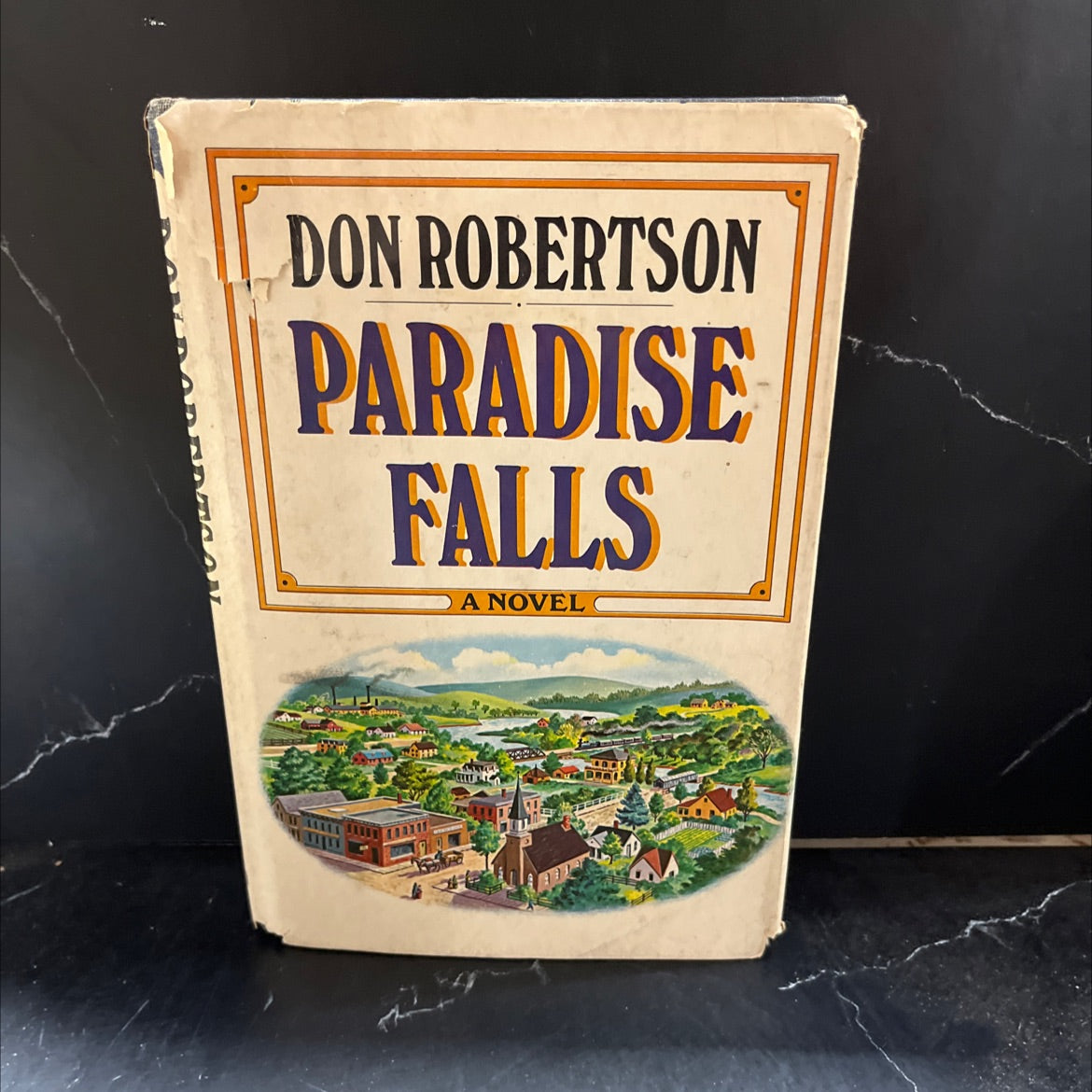 paradise falls book, by don robertson, 1968 Hardcover image 1
