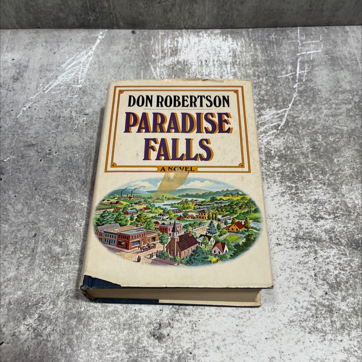paradise falls book, by Don Robertson, 1968 Hardcover image 1