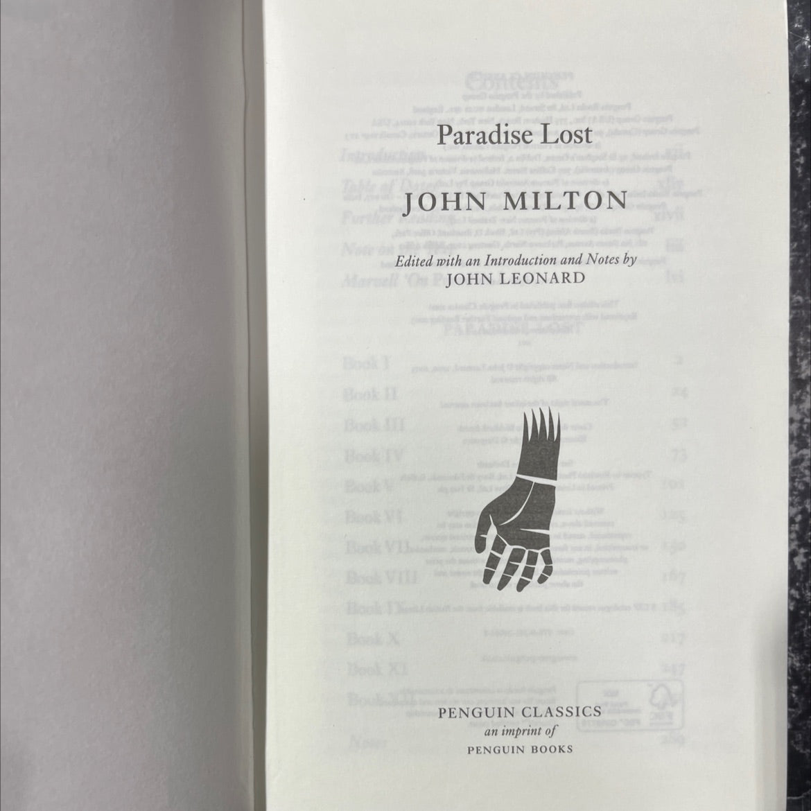 paradise lost book, by john milton, 2014 Hardcover image 2