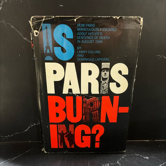 paris burning? book, by larry collins and dominique lapierre, 1965 Hardcover image 1