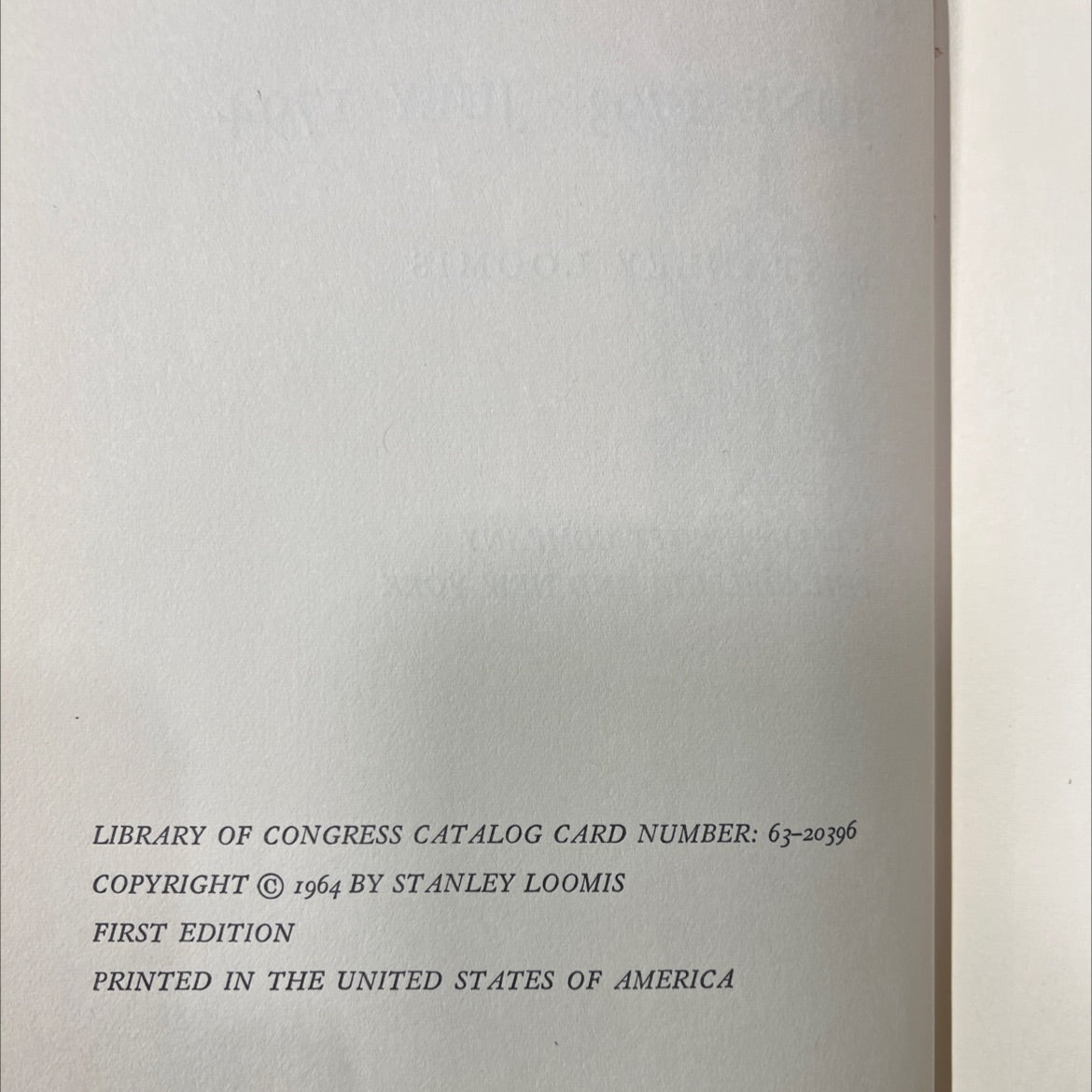 paris in the terror june 1793 - july 1794 book, by stanley loomis, 1964 Hardcover image 3
