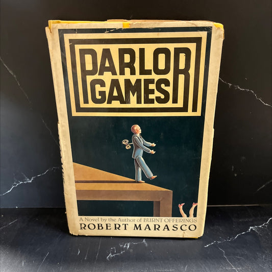 parlor games book, by Robert Marasco, 1979 Hardcover image 1