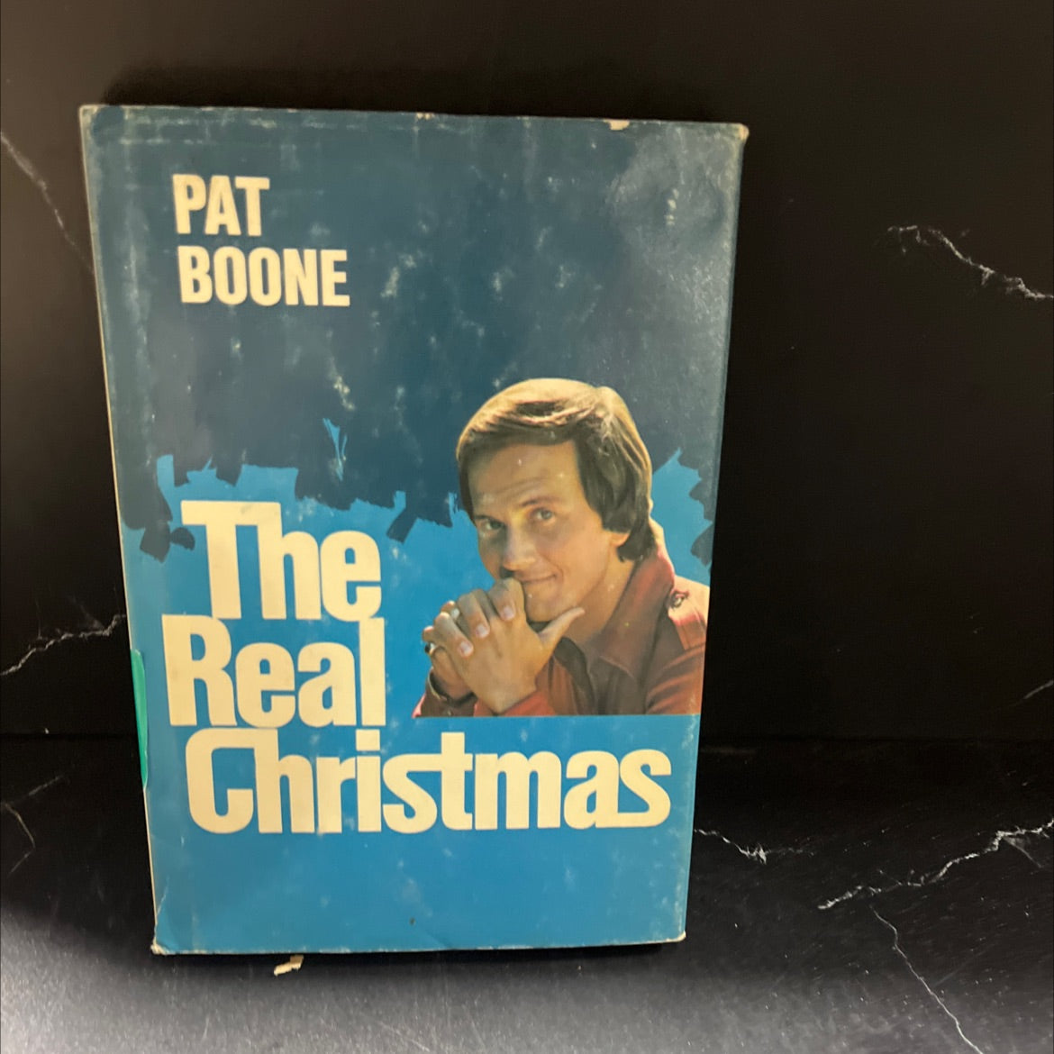 pat boone the real christmas book, by kenneth n. taylor, 1972 Hardcover image 1