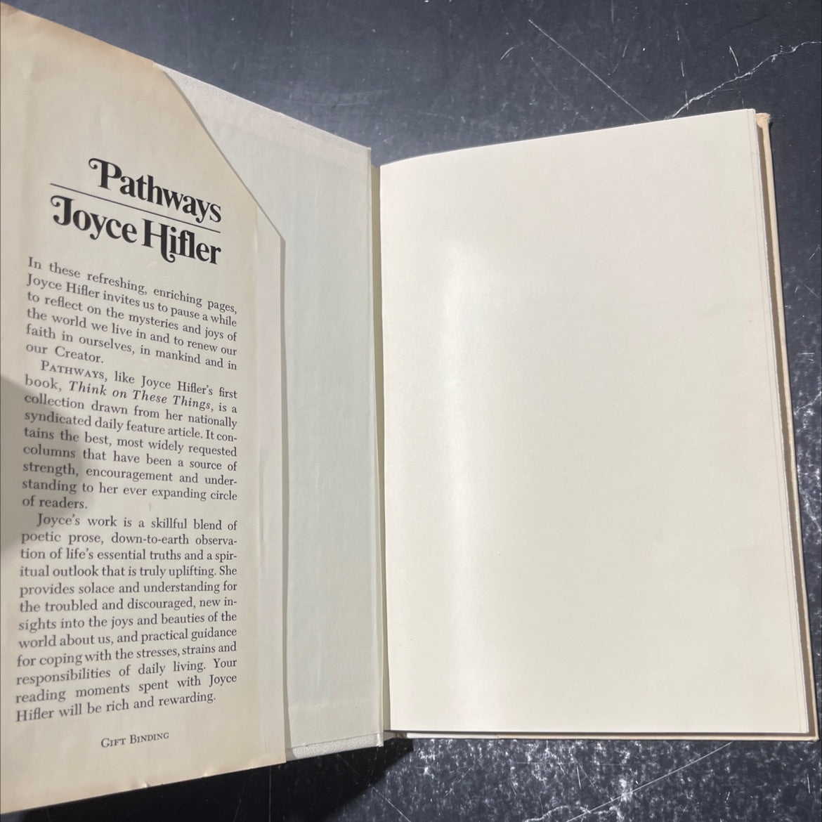 pathways book, by joyce hifler, 1975 Hardcover image 4