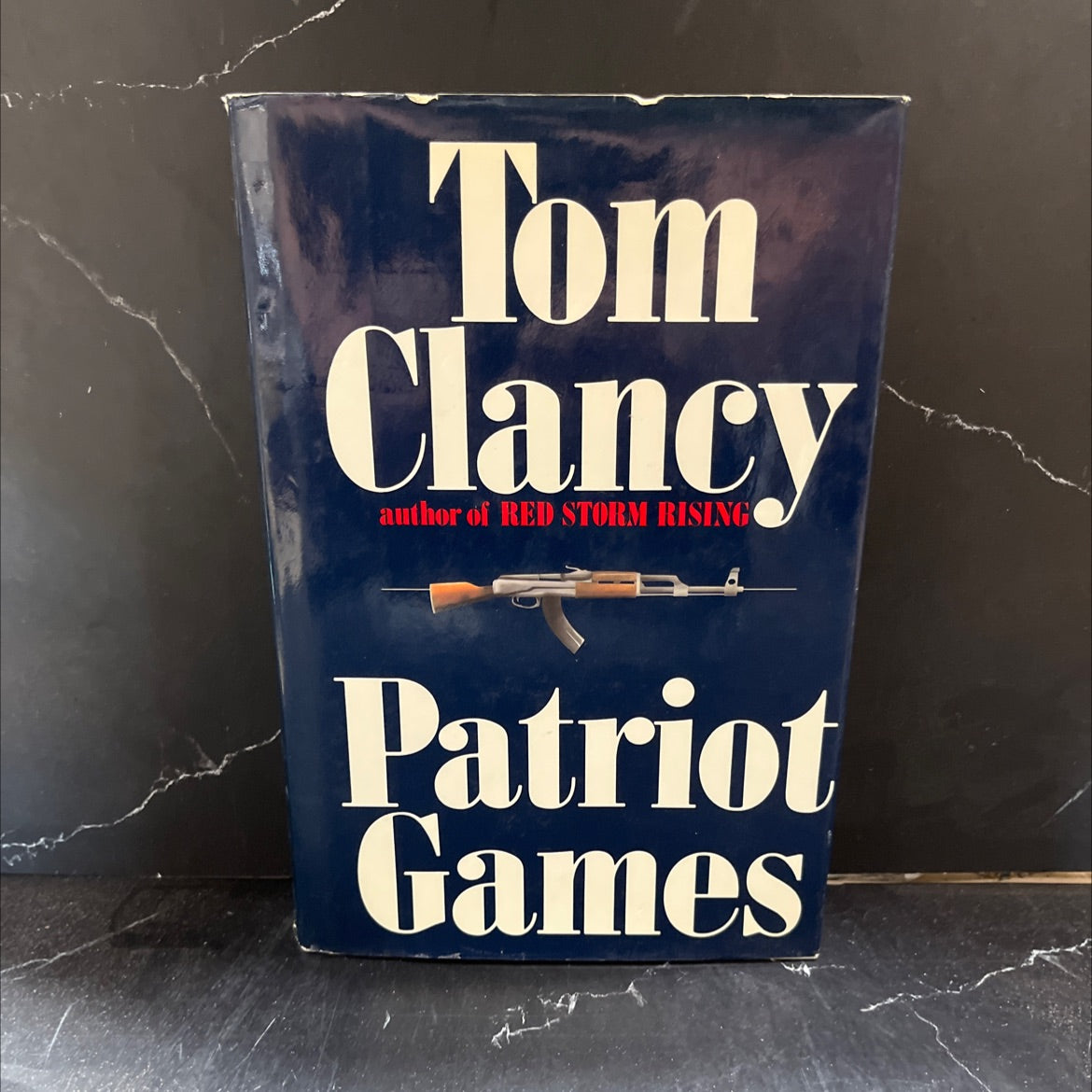 patriot games book, by Tom Clancy, 1987 Hardcover image 1