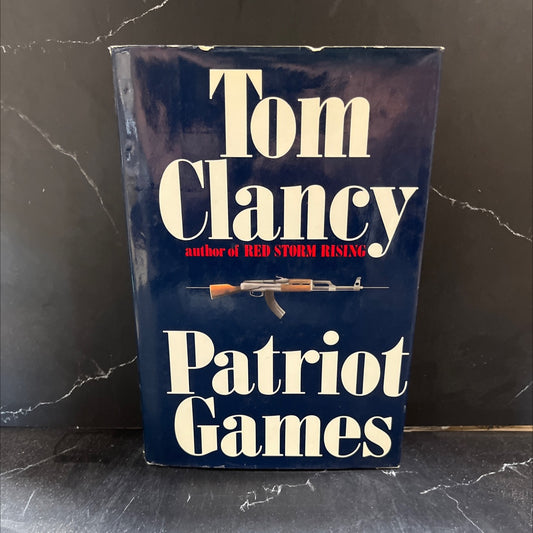 patriot games book, by Tom Clancy, 1987 Hardcover image 1