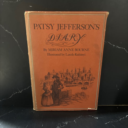 patsy jefferson's diary book, by miriam anne bourne, 1976 Hardcover image 1