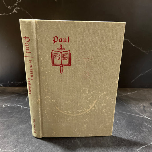 paul and his theology book, by paul martin dibelius, 1975 Hardcover image 1