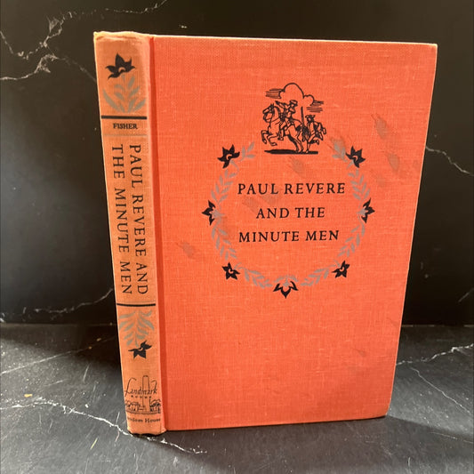 paul revere and the minute men book, by dorothy canfield fisher, 1950 Hardcover image 1