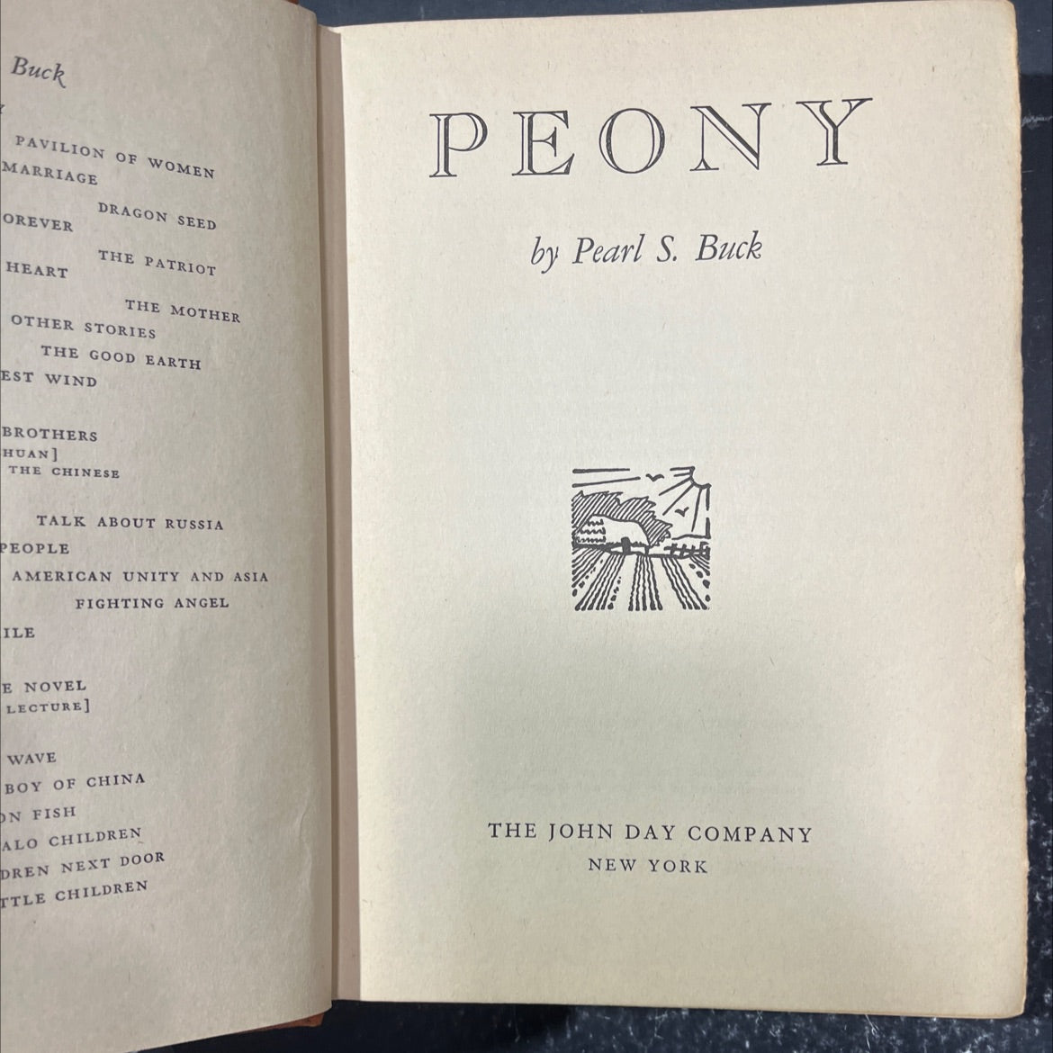 pavilion of women book, by pearl s. buck, 1948 Hardcover image 2