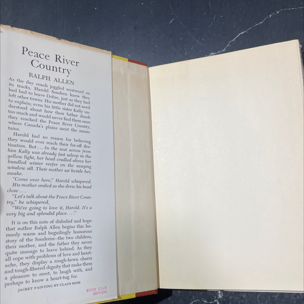 peace river country book, by ralph allen, 1958 Hardcover image 4