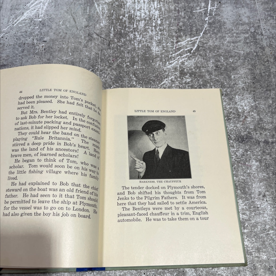 pembroke castle little tom of england book, by madeline brandeis, 1935 Hardcover image 4