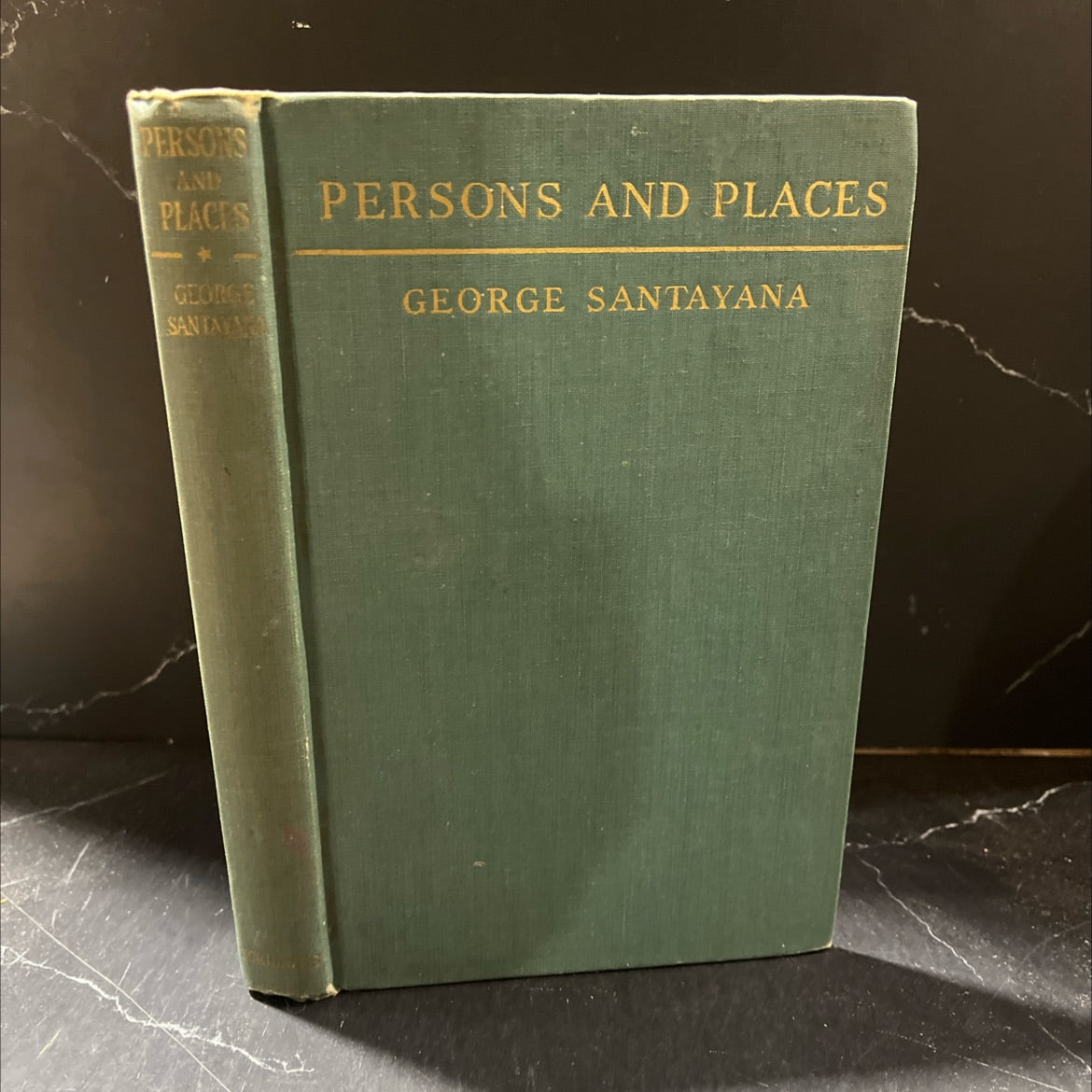 persons and places the background of my life book, by george santayana, 1944 Hardcover image 1