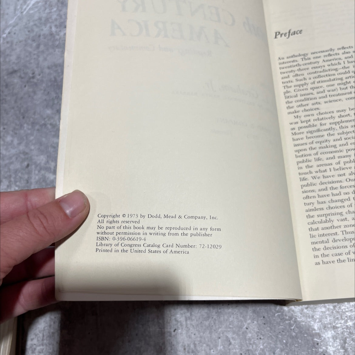 perspectives on 20th century america book, by otis l. graham, jr., 1973 Paperback image 3