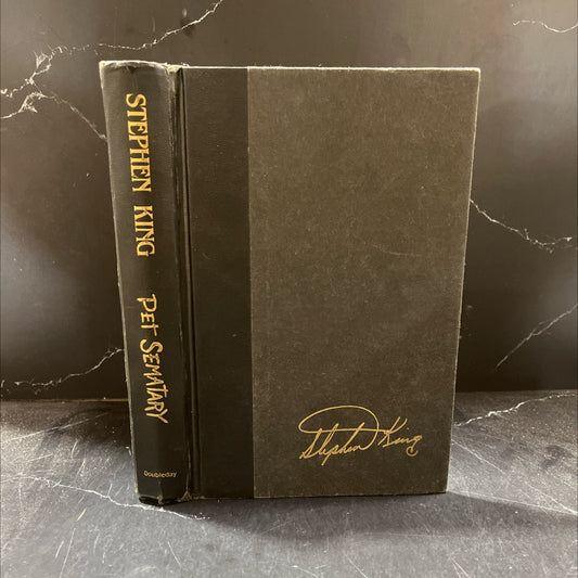 pet sematary book, by stephen king, 1983 Hardcover image 1