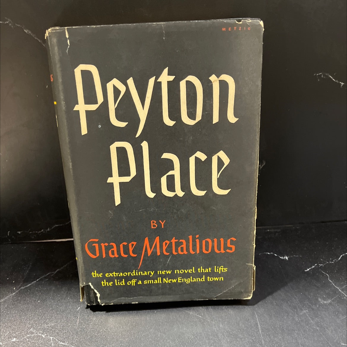 peyton place book, by grace metalious, 1956 Hardcover, Vintage image 1