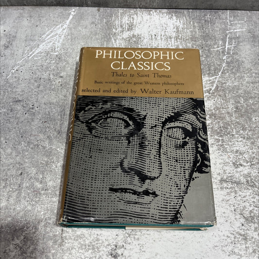 philosophic classics: thales to st. thomas book, by george s. roudebush, jr., 1961 Hardcover image 1