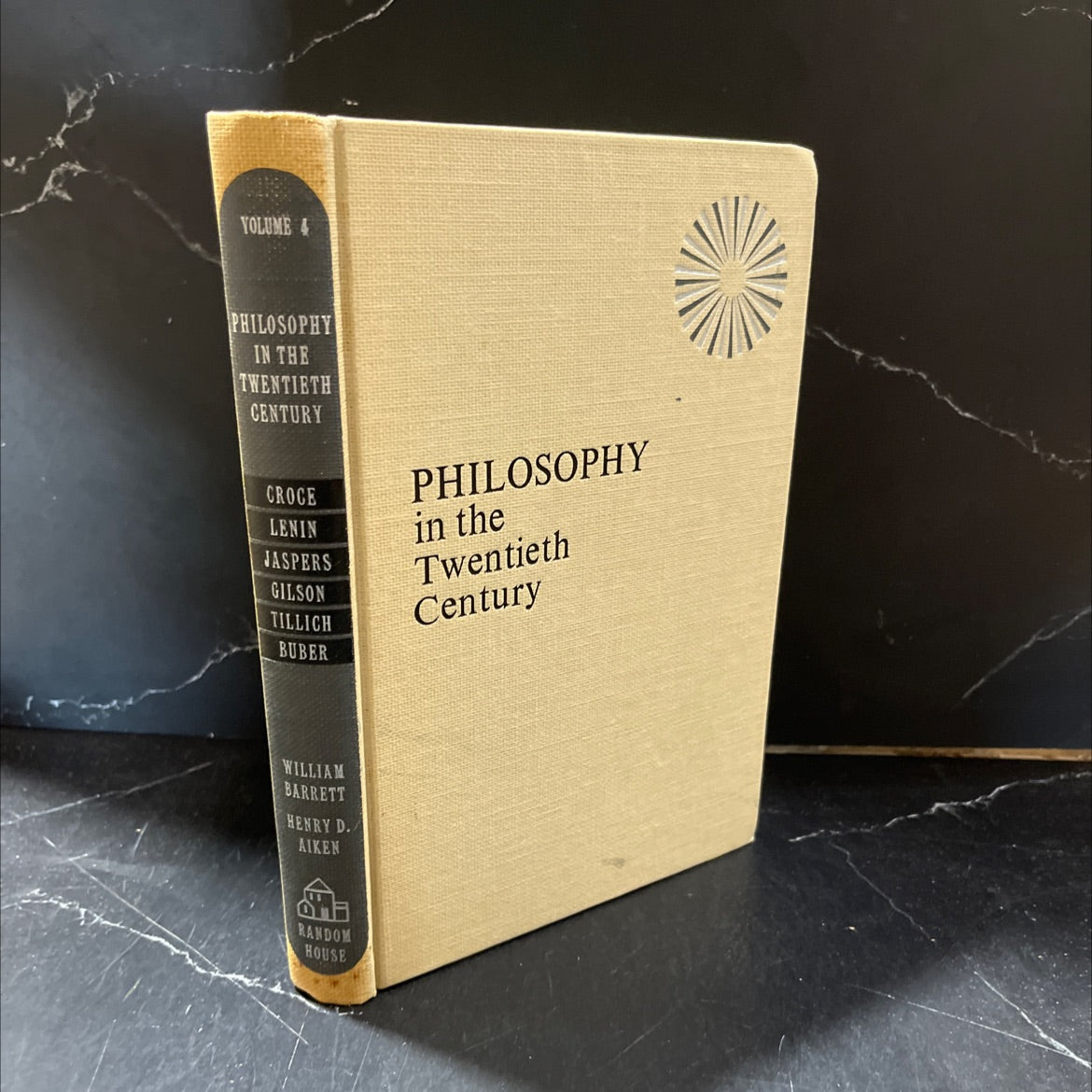 philosophy in the twentieth century an anthology volume four book, by william barrett, henry d. aiken, 1962 Hardcover image 1