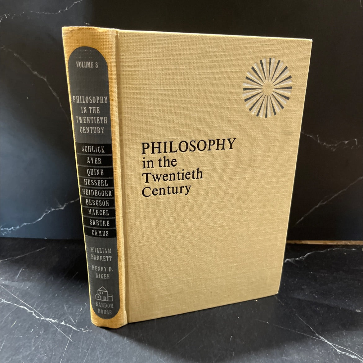philosophy in the twentieth century st001-15 an anthology volume three a book, by william barrett and henry d. aiken, image 1