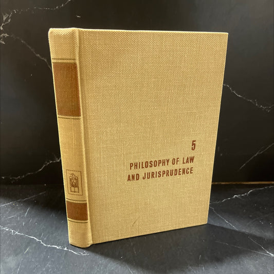 philosophy of law and jurisprudence book, by Mortimer J. Adler and Peter Wolff, 1961 Hardcover image 1