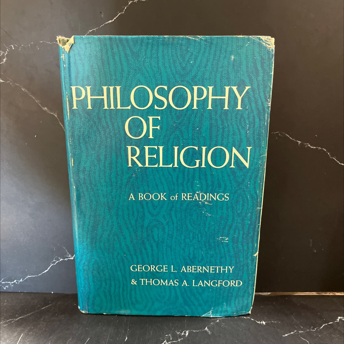 philosophy of religion a book of readings book, by george l. abernethy, thomas a. langford, 1962 Hardcover image 1