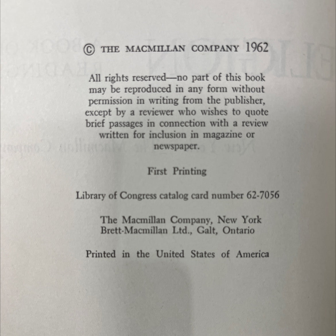 philosophy of religion a book of readings book, by george l. abernethy, thomas a. langford, 1962 Hardcover image 3