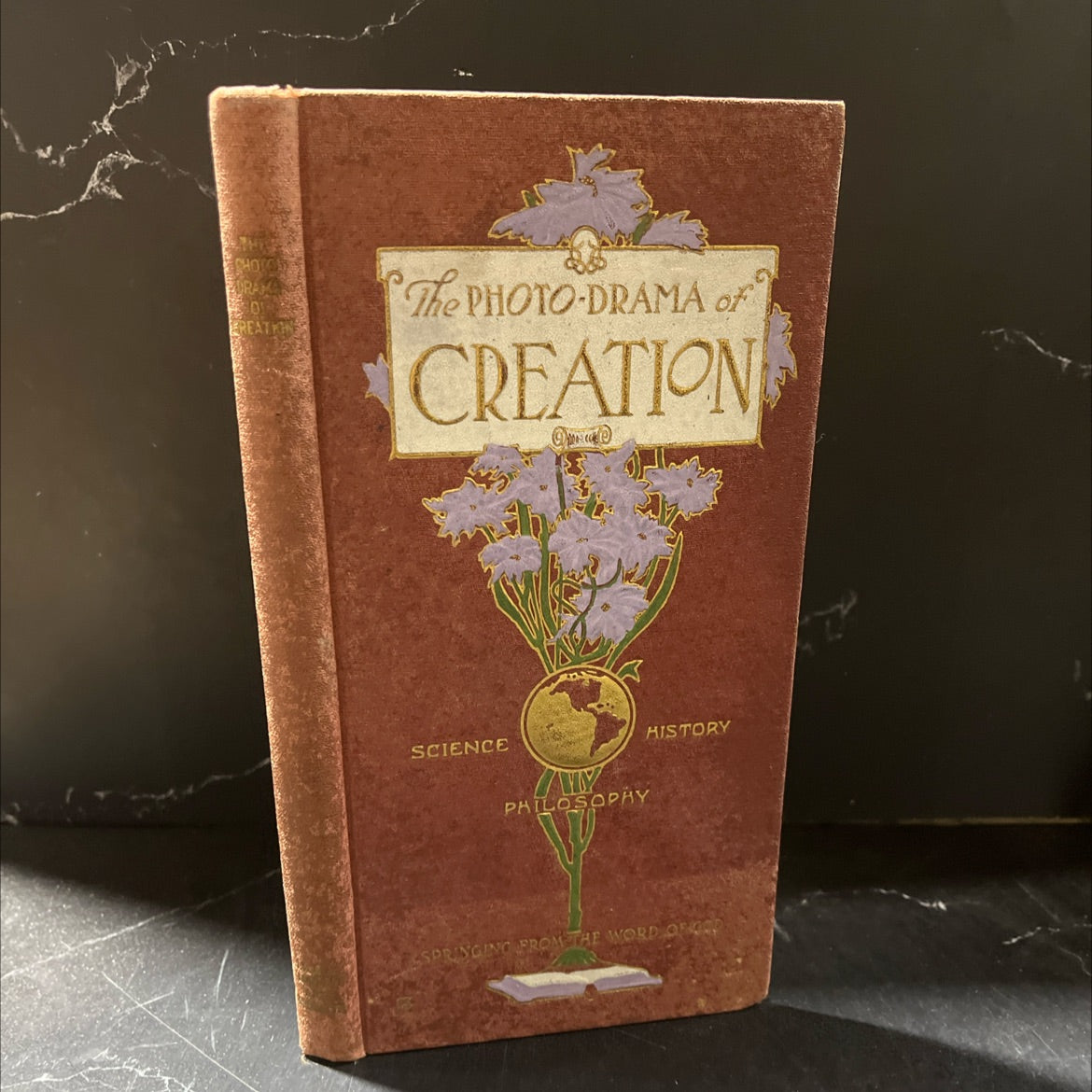 photo-drama of creation book, by international bible students association, 1914 Hardcover image 1