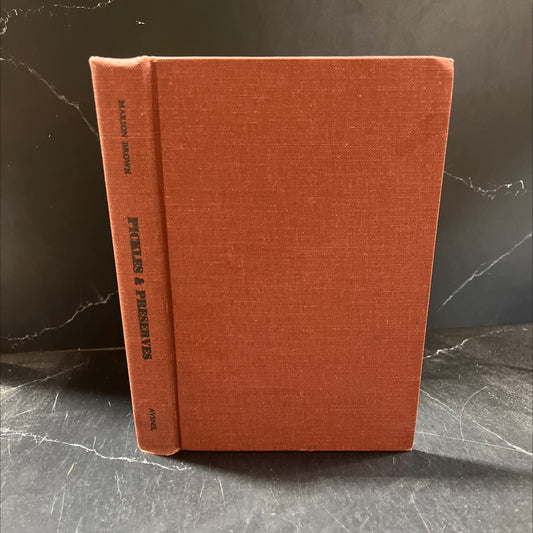 pickles and preserves book, by marion brown, 1955 Hardcover image 1
