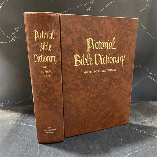 pictorial bible dictionary book, by merrill c. tenney, 1968 Hardcover image 1