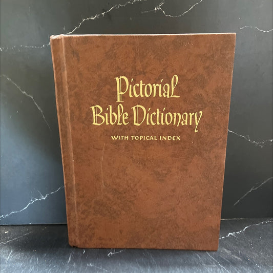 pictorial bible dictionary book, by merrill c. tenney, 1972 Hardcover image 1
