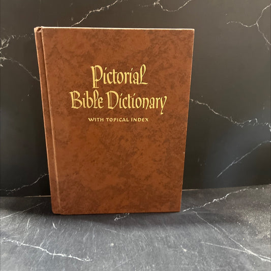 pictorial bible dictionary book, by merrill c. tenney, 1972 Hardcover image 1