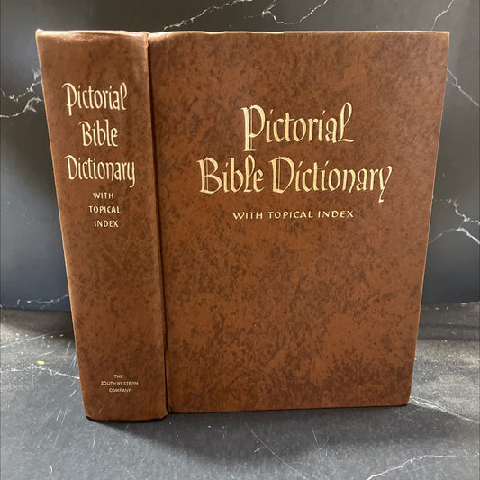 pictorial bible dictionary book, by merrill c. tenney, 1974 Hardcover image 1