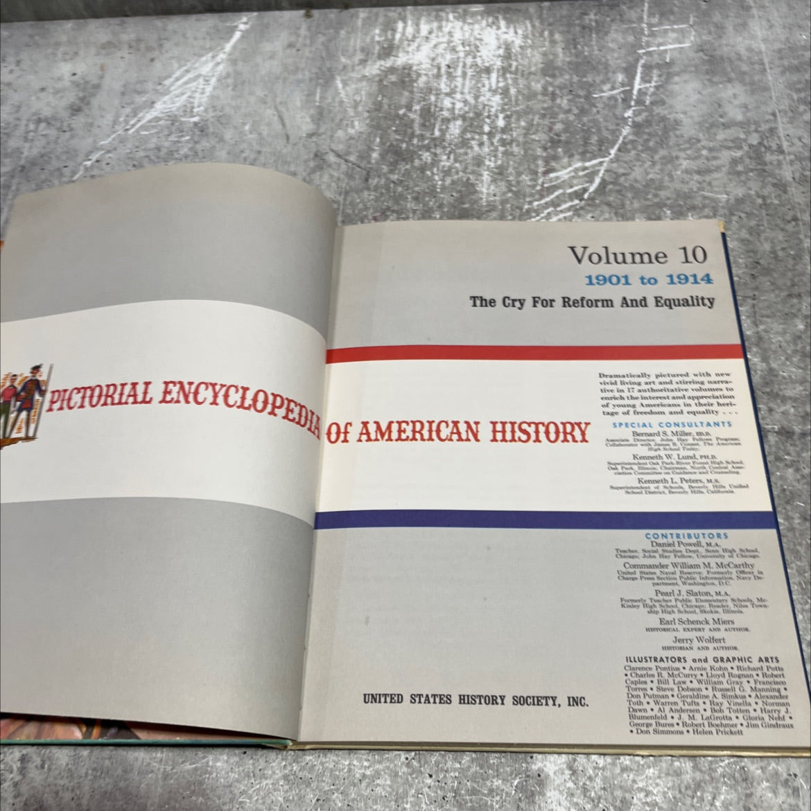 pictorial encyclopedia of american history volume 10 1901 to 1914 the cry for reform and equality book, by unknown, image 2