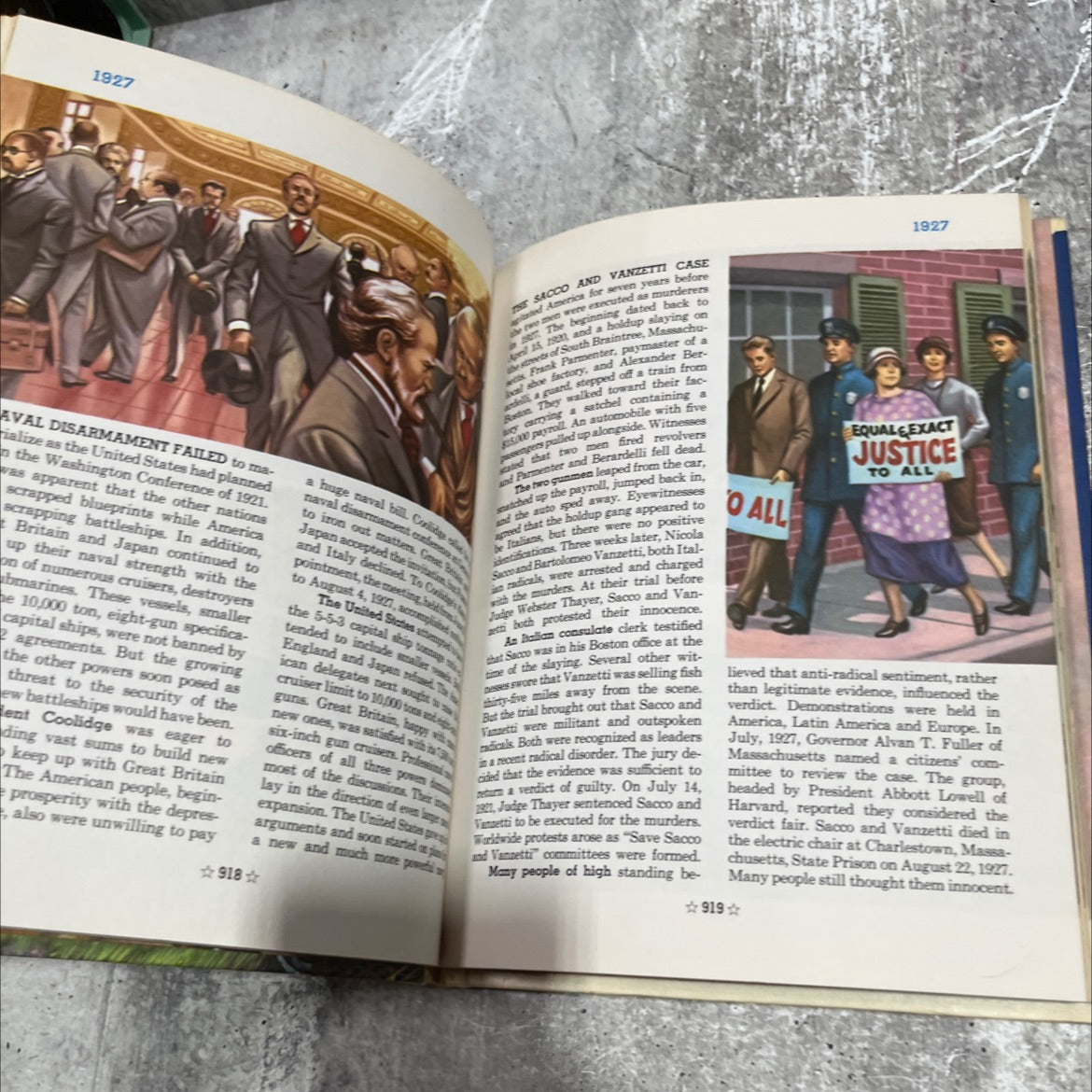 pictorial encyclopedia of american history volume 12 prosperity and panic book, by unknown, 1932 Hardcover image 4