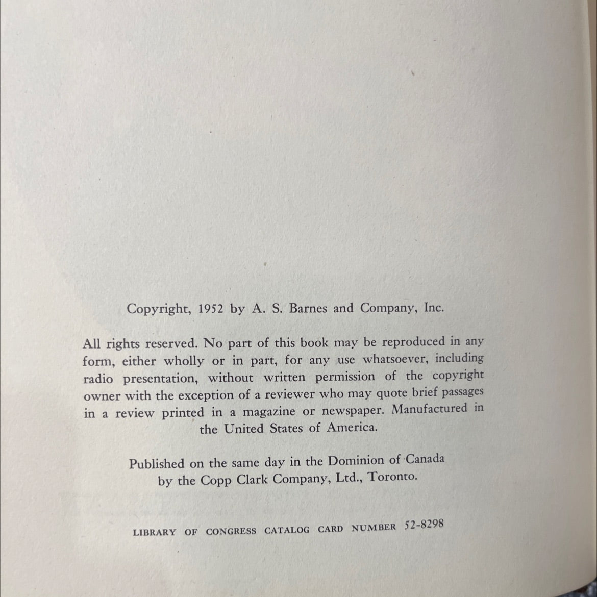 pictorial history of american sports from colonial times to the present book, by john durant and otto bettmann, 1952 image 3