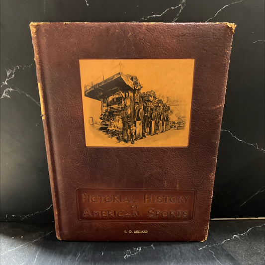 pictorial history of american sports from colonial times to the present book, by john durant and otto bettmann, 1952 image 1