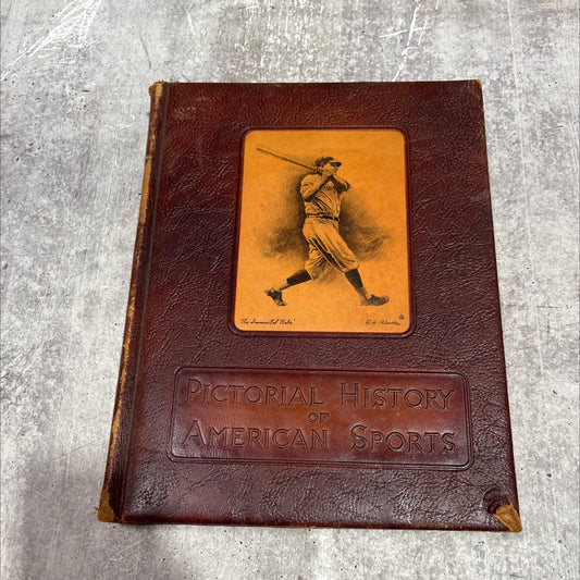 pictorial history of american sports from colonial times to the present book, by john durant and otto bettmann, 1952 image 1
