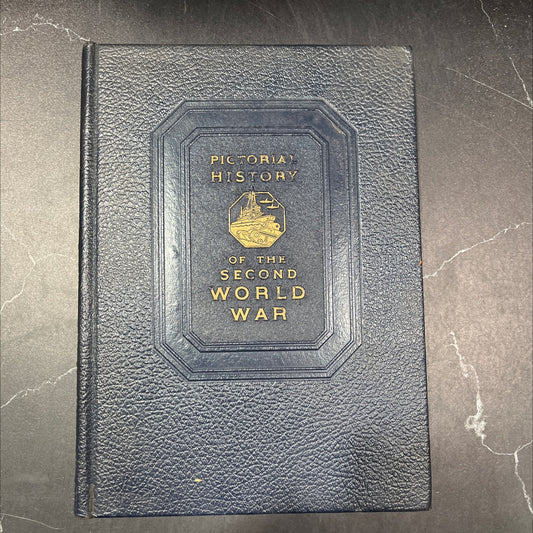 pictorial history of the second world war book, by unknown, 1946 Hardcover image 1