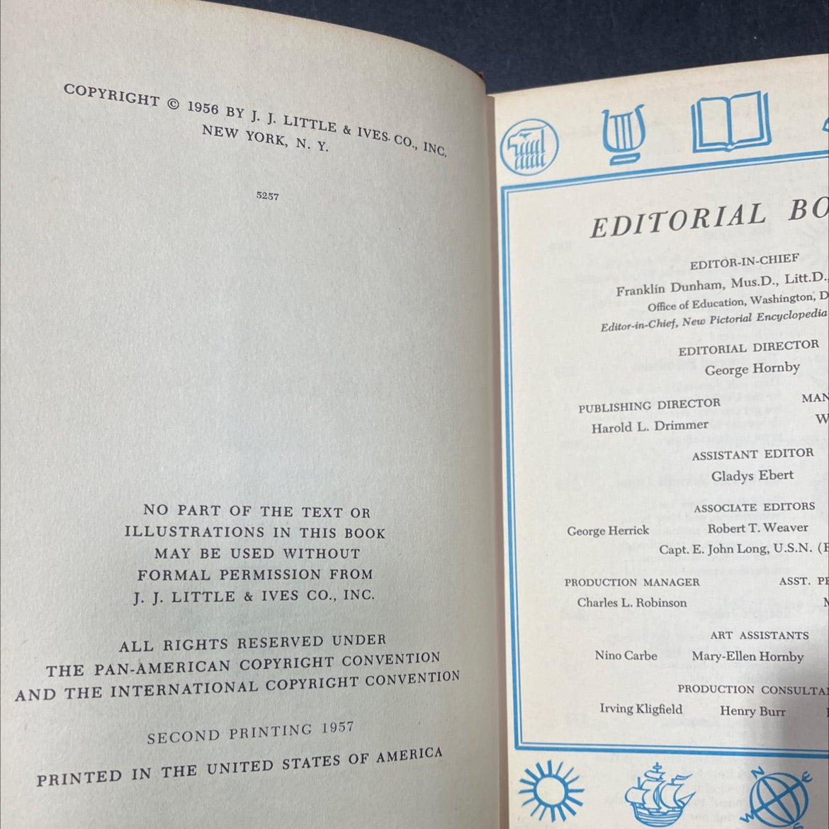 pictured knowledge the full-color illustrated encyclopedia for the family book, by Franklin Dunham, Mus.D., Litt.D., image 3