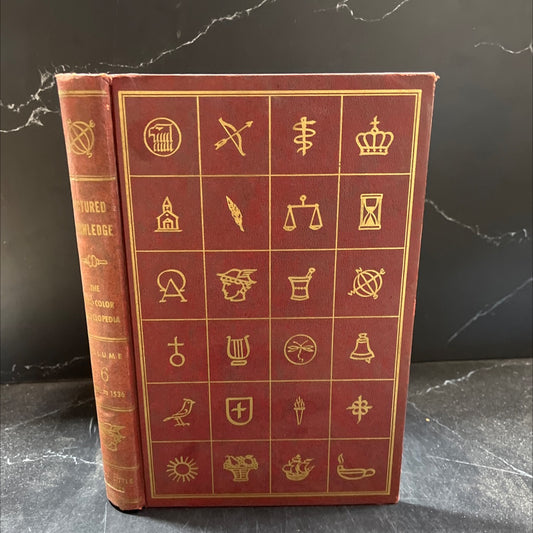 pictured knowledge the full-color illustrated encyclopedia for the family book, by Franklin Dunham, 1957 Hardcover image 1