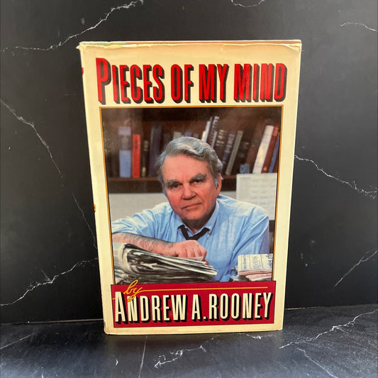pieces of my mind book, by andrew a. rooney, 1984 Hardcover image 1