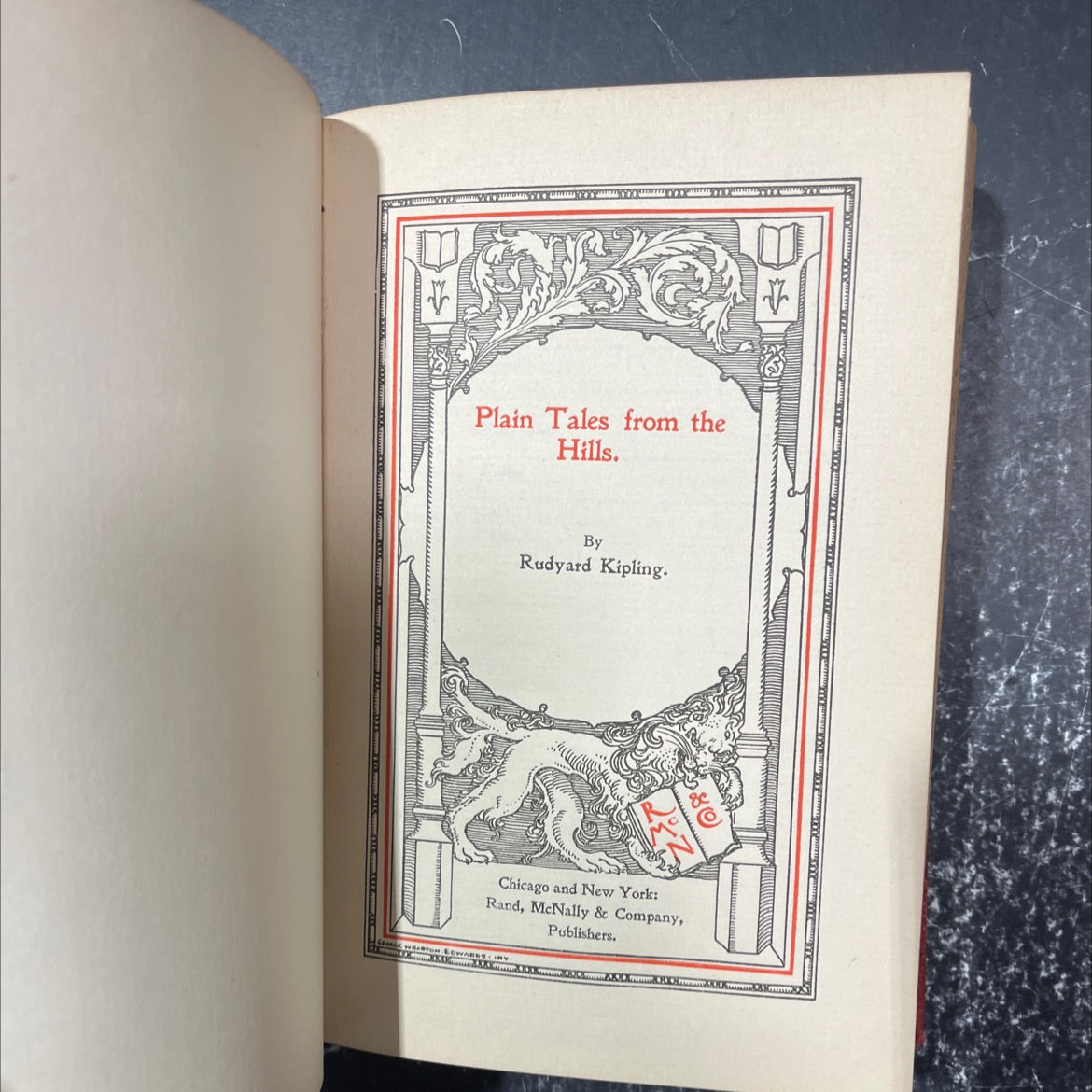plain tales from the hills book, by rudyard kipling, 1970 Hardcover image 2