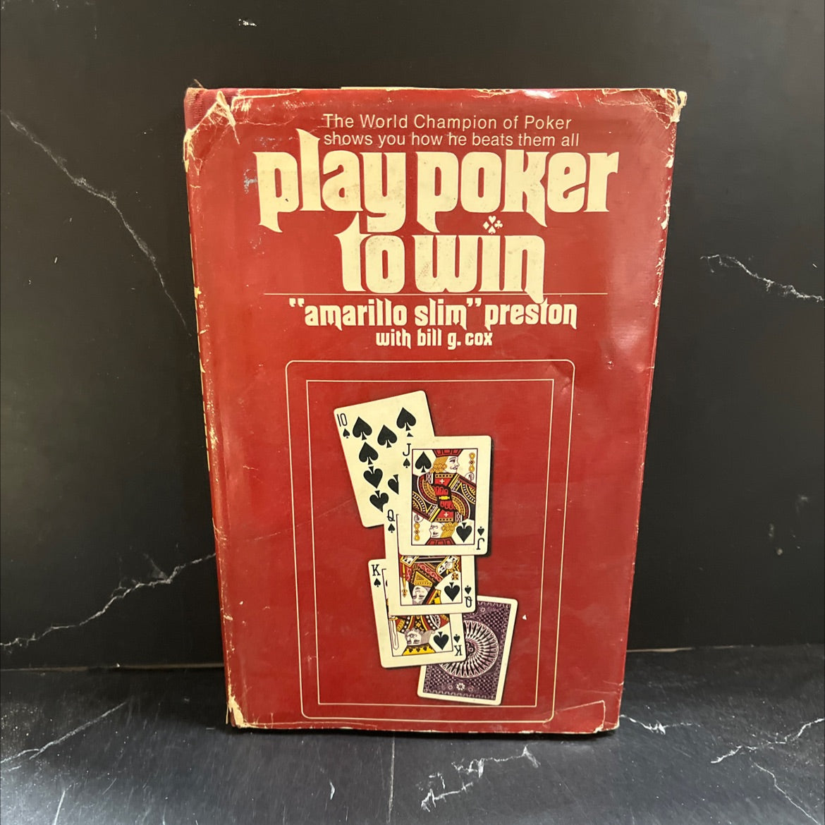 play poker to win book, by \"amarillo slim\" preston, 1973 Hardcover image 1