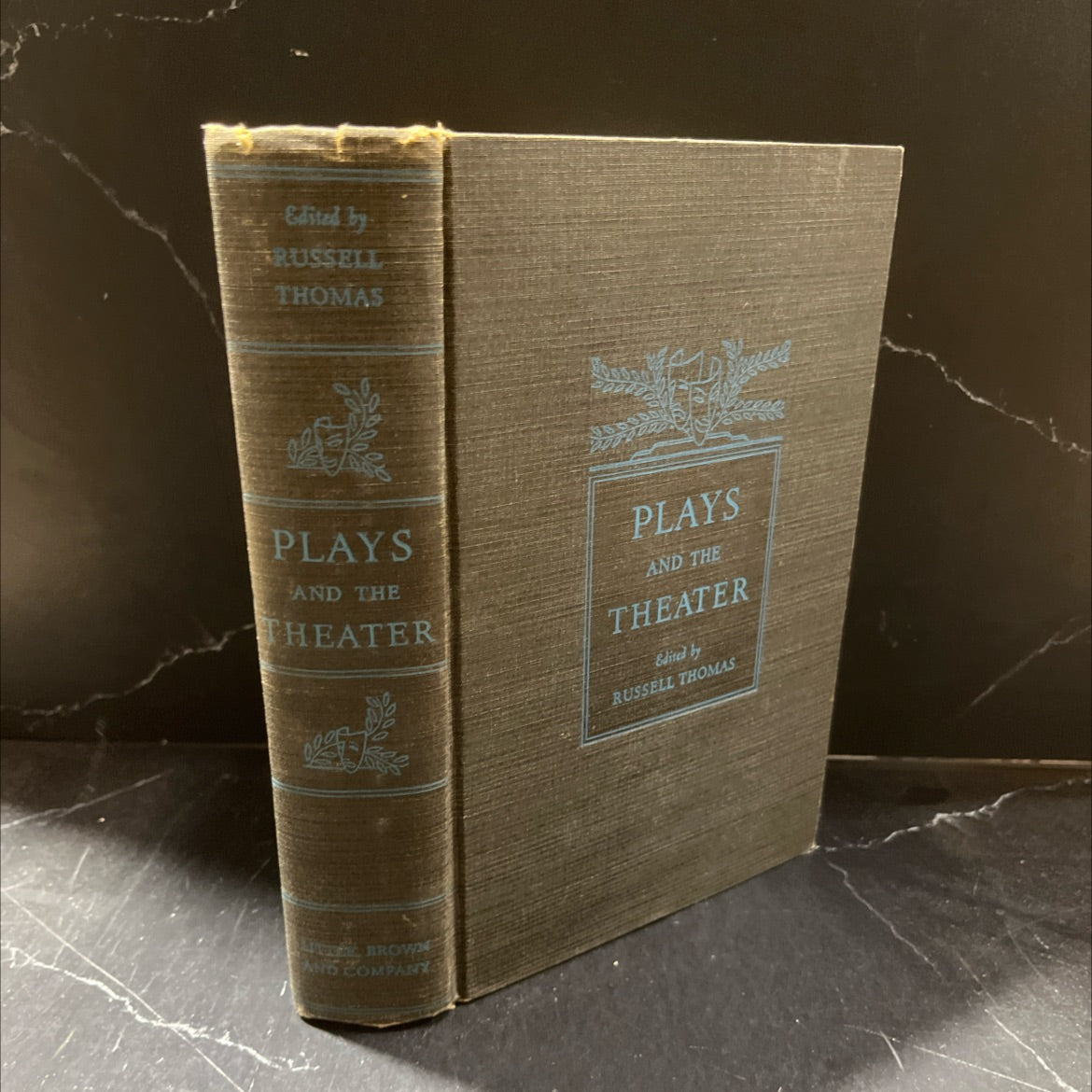 plays and the theater book, by russell thomas, 1937 Hardcover image 1