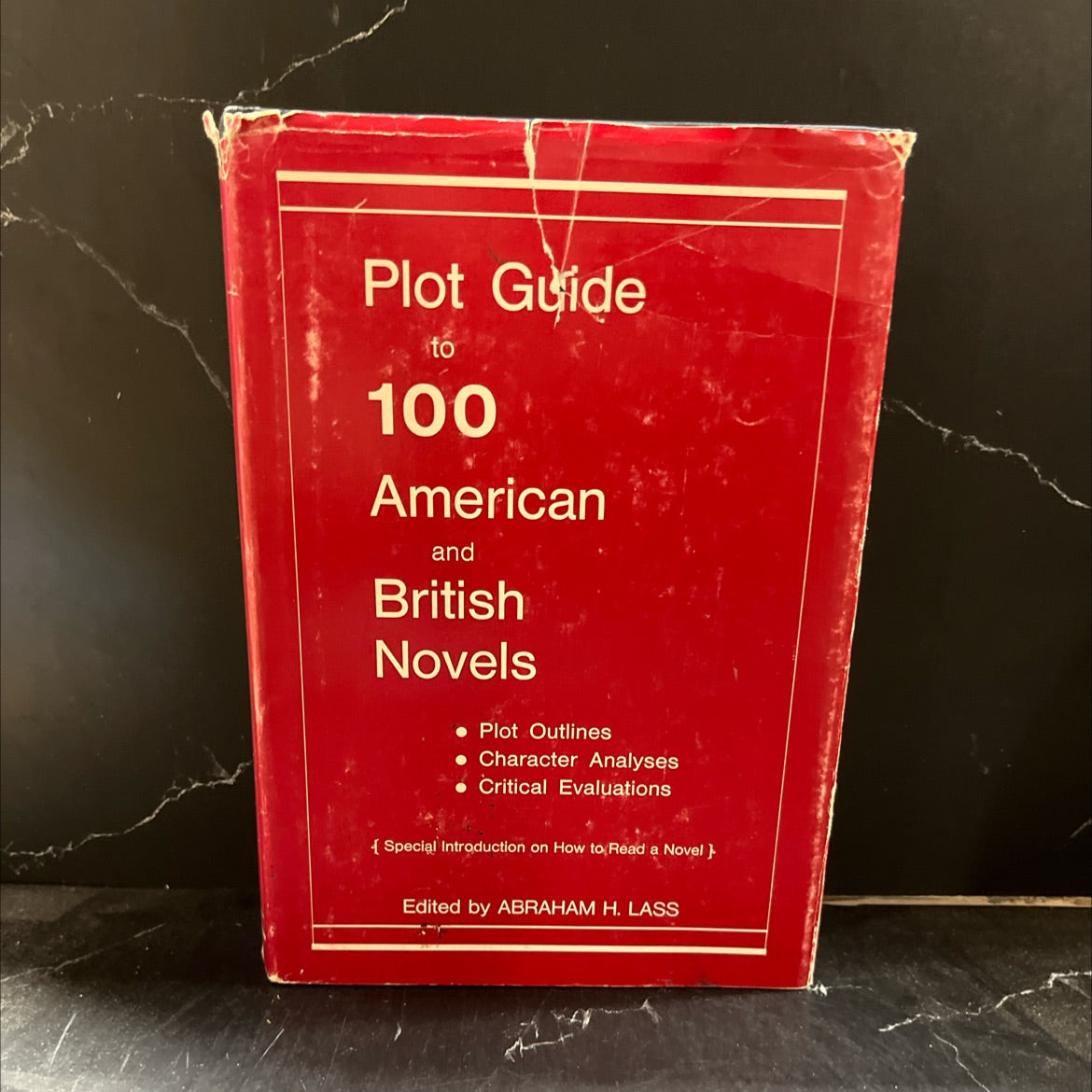 plot guide to 100 american and british novels book, by abraham h. lass, 1971 Hardcover image 1