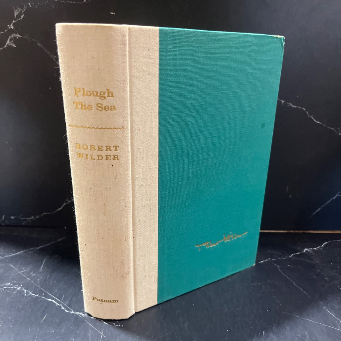 plough the sea book, by robert wilder, 1961 Hardcover image 1