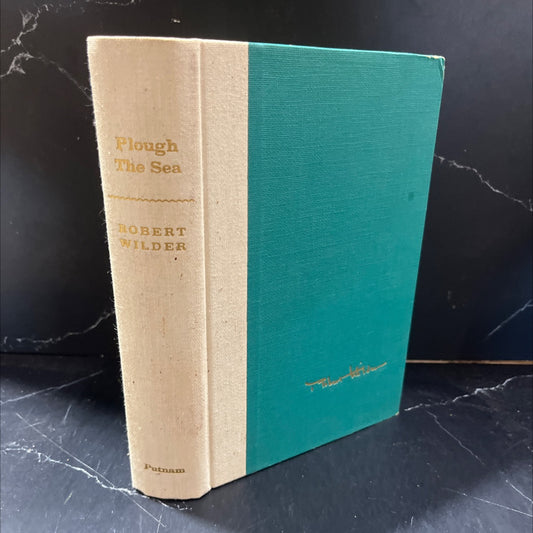 plough the sea book, by robert wilder, 1961 Hardcover image 1